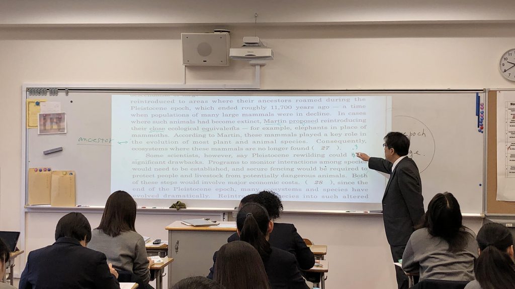 3学年 コミュニケーション英語Ⅲ「実用英語技能検定準1級 長文指導」