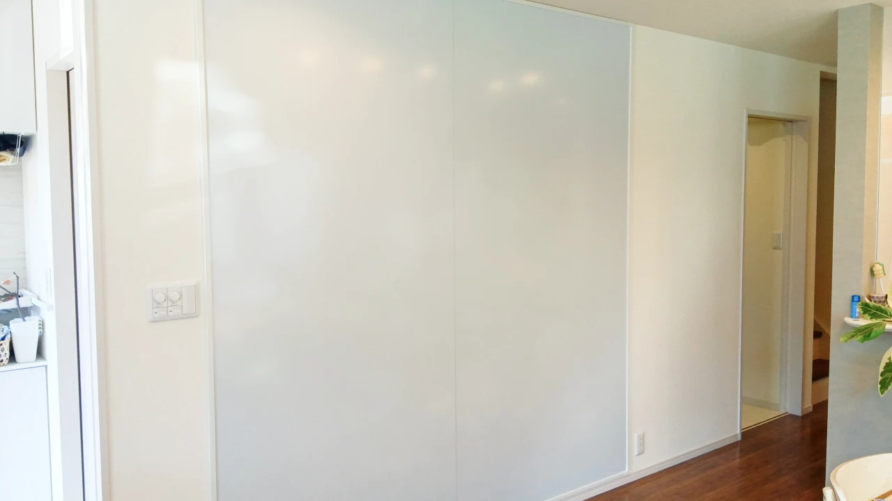 壁面ホワイトボード施工事例09