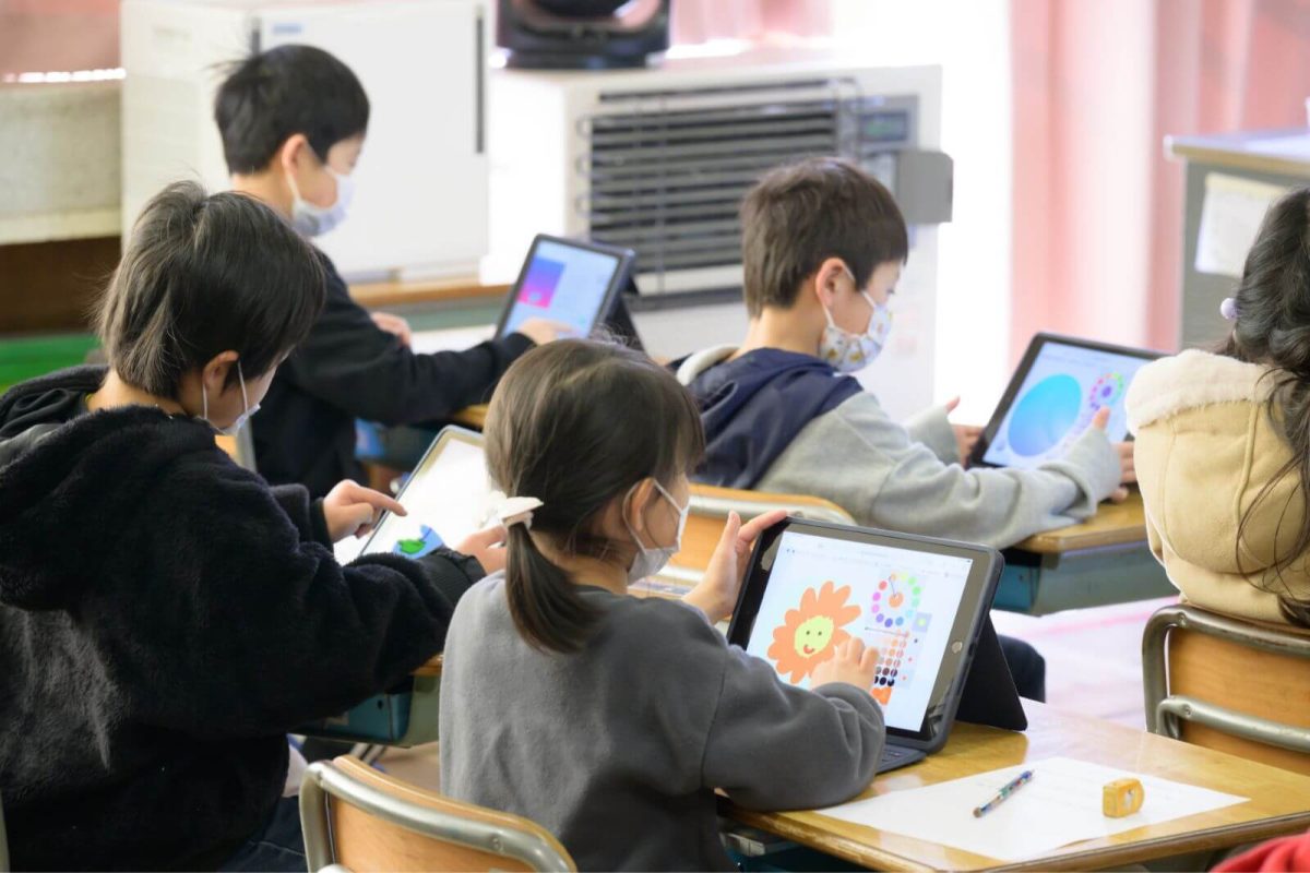 iPad×ワイードが実現する「子どもの思考過程の見える化」（岩沼市立岩沼南小学校）