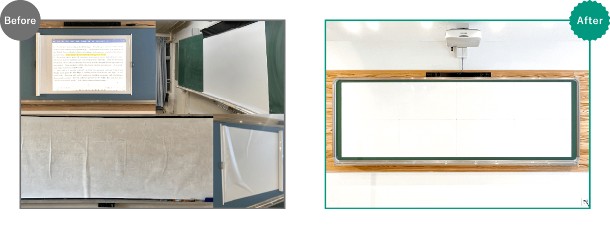 スクリーン悩み→解決