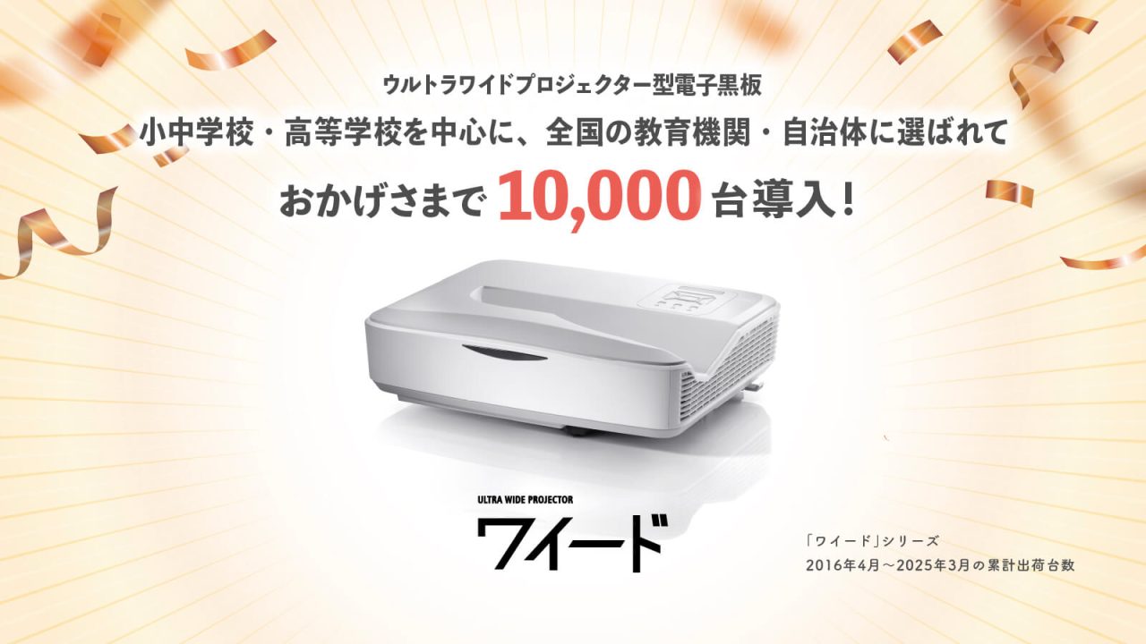 ワイードシリーズ1万台突破