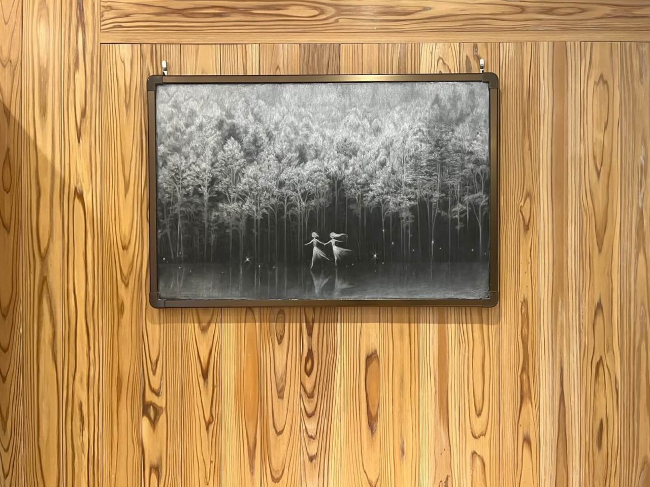 黒板アーティスト・中島玲菜(れなれな)さん作品