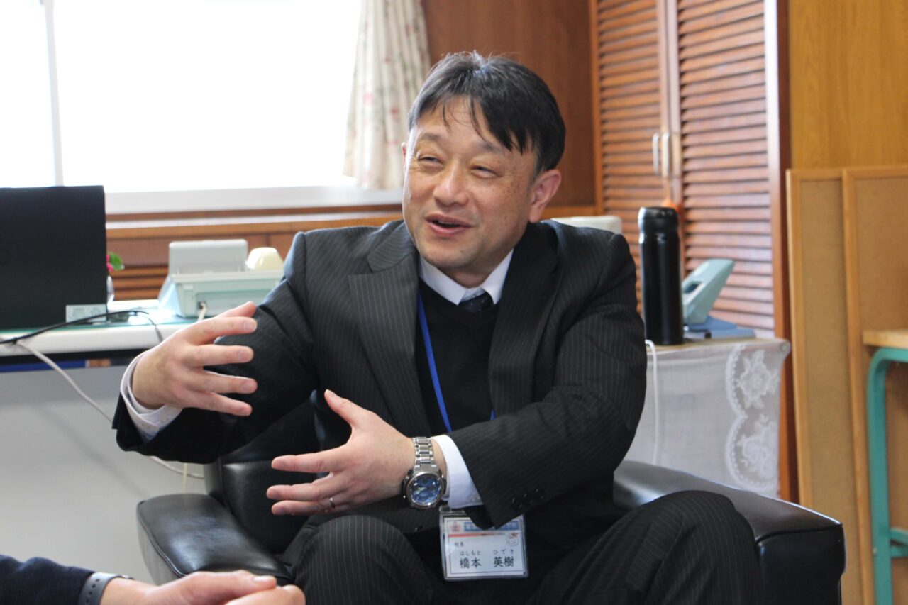 東温市立川上小学校橋本校長先生1