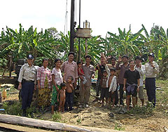 サカワ９０周年記念カンボジア学校建設寄付支援事業 2008年2月