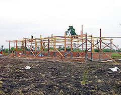 サカワ９０周年記念カンボジア学校建設寄付支援事業 2008年3月