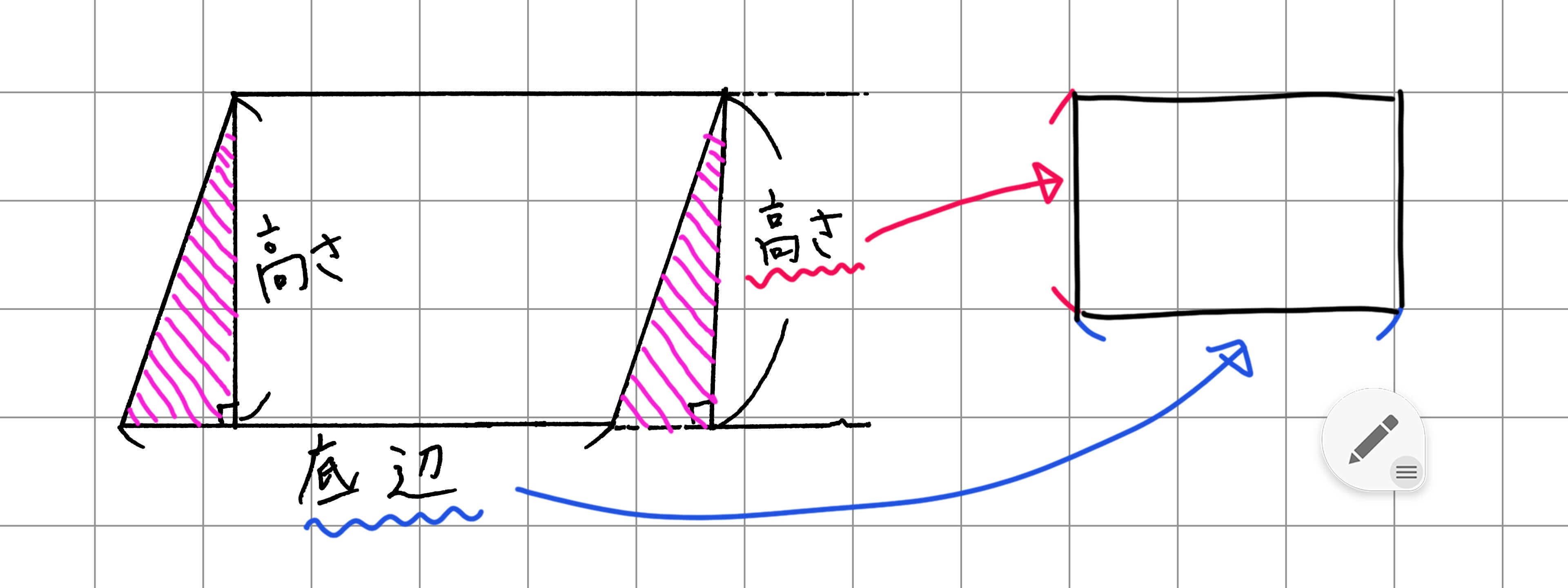 黒板モード&ガイド表示